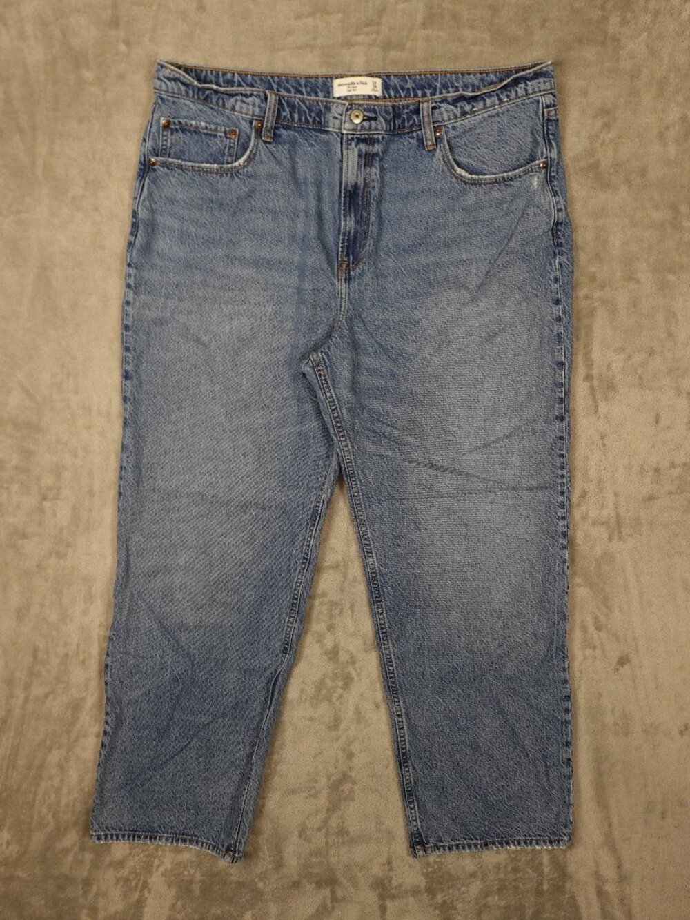 Abercrombie & Fitch‎ The Loose High Rise Jeans Women’s 18R Light Wash